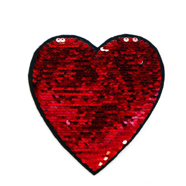 Sequin Heart Top