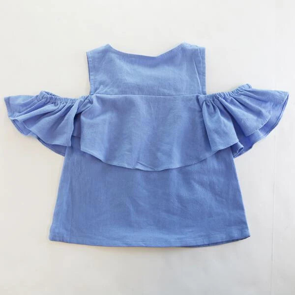 Off-Shoulder Ruffle Top