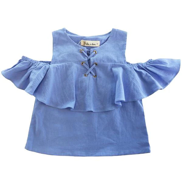 Off-Shoulder Ruffle Top