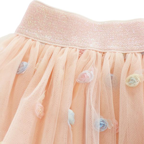Mesh Floral Tutu Skirt