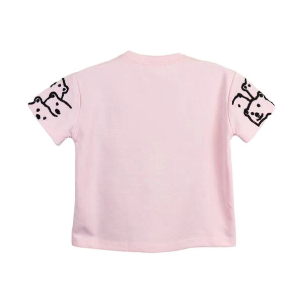Bear Textural Embroidery Tee