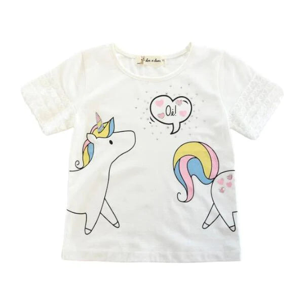 Rhinestone Unicorn Top
