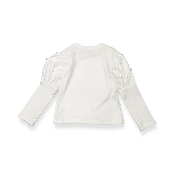 Pearl Puff Top