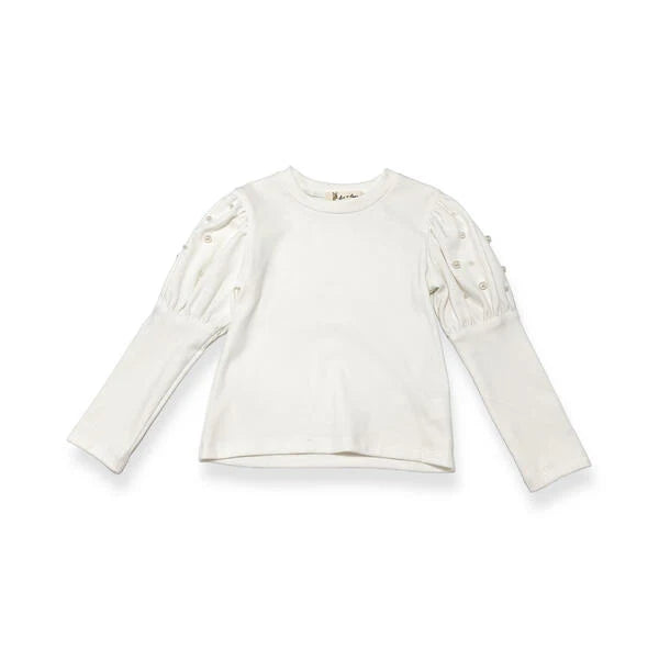 Pearl Puff Top