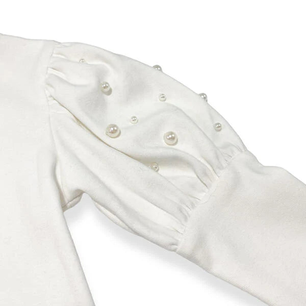 Pearl Puff Top