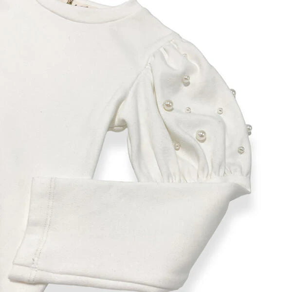 Pearl Puff Top