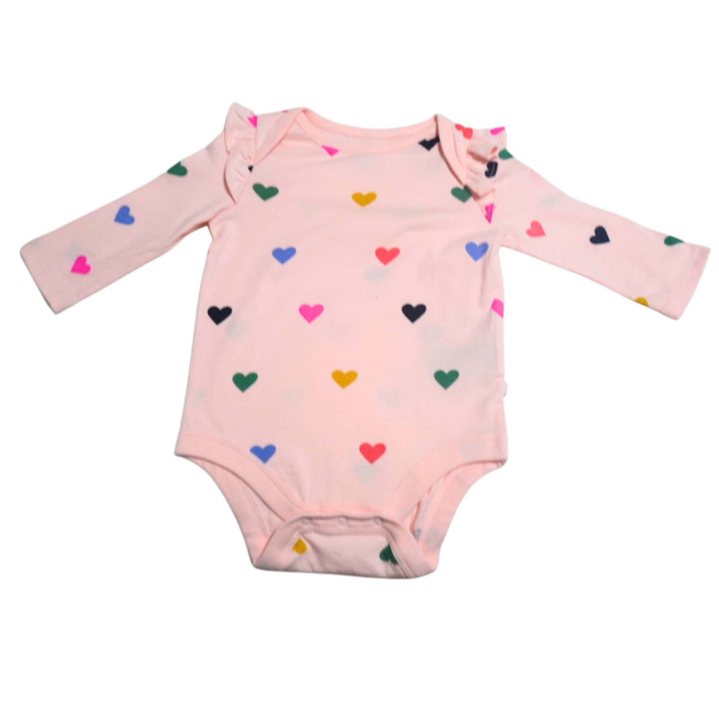 Pink Heart Onesie