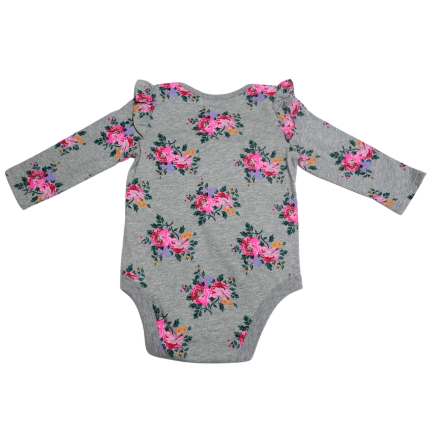 Floral Grey Onesie