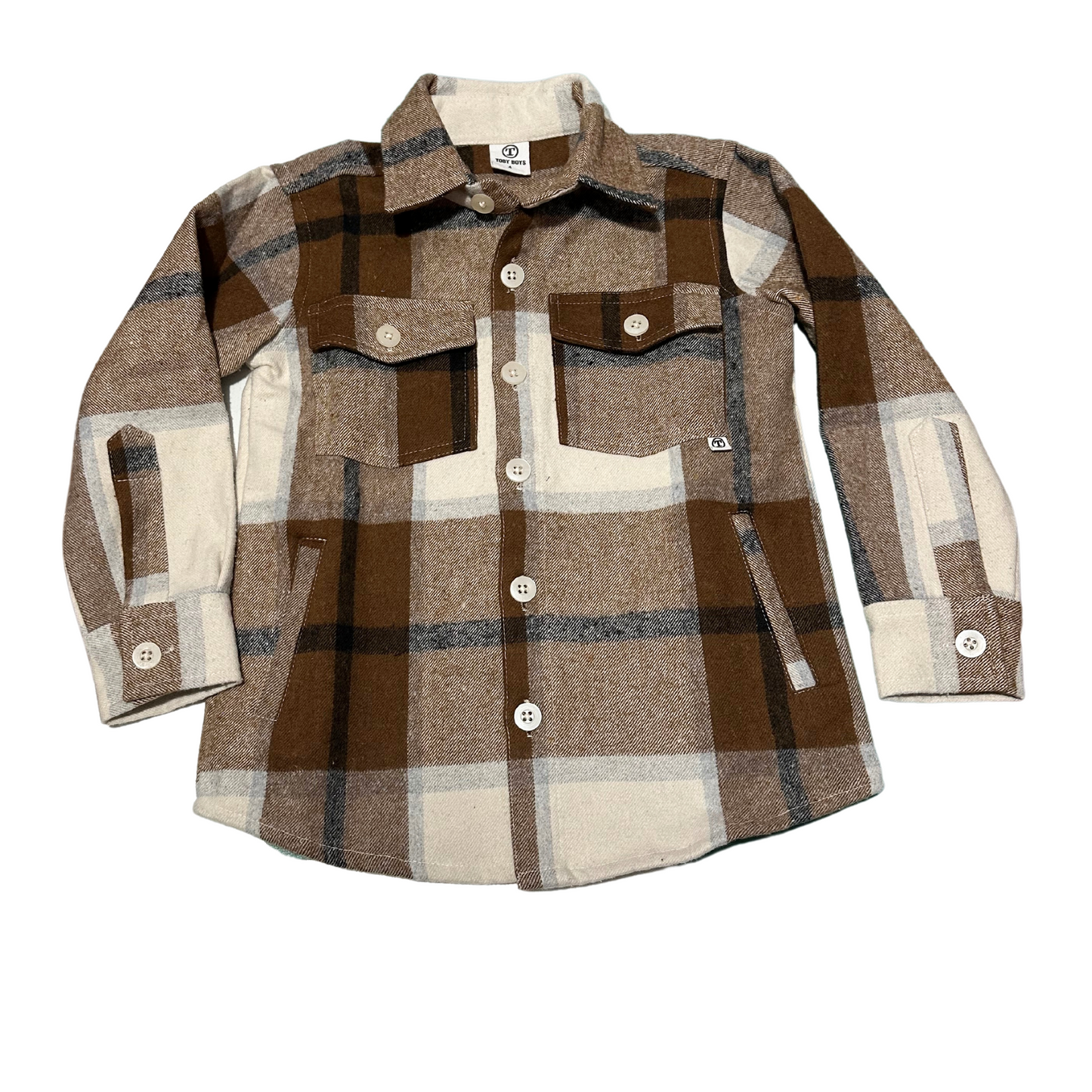 Plaid Flannel Top