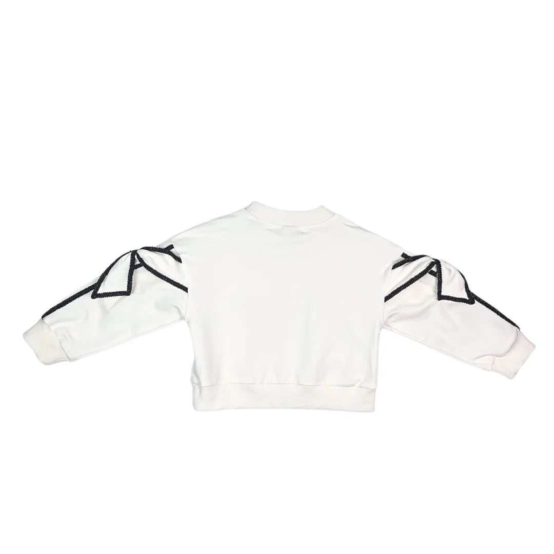 Bow Sleeve Sweatshirt