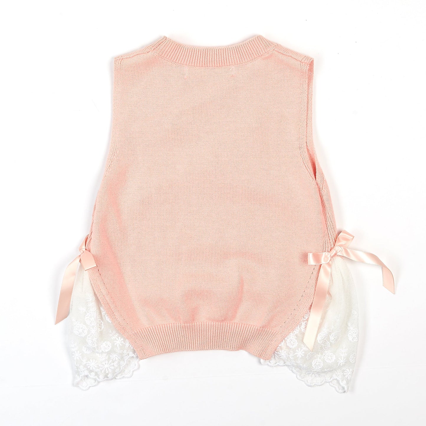 Pearl Lace Sweater Vest