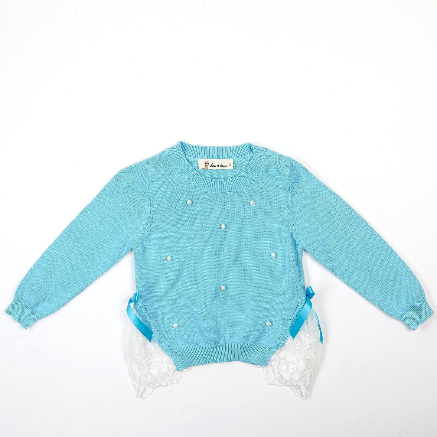 Lace Pearl Sweater