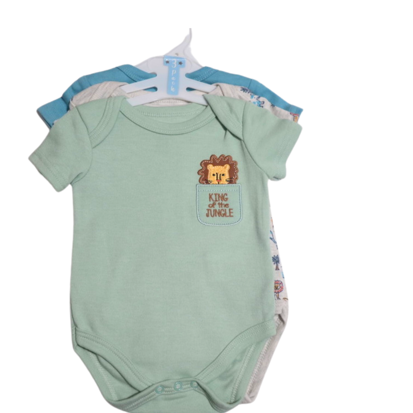 3-Piece Jungle Onesies