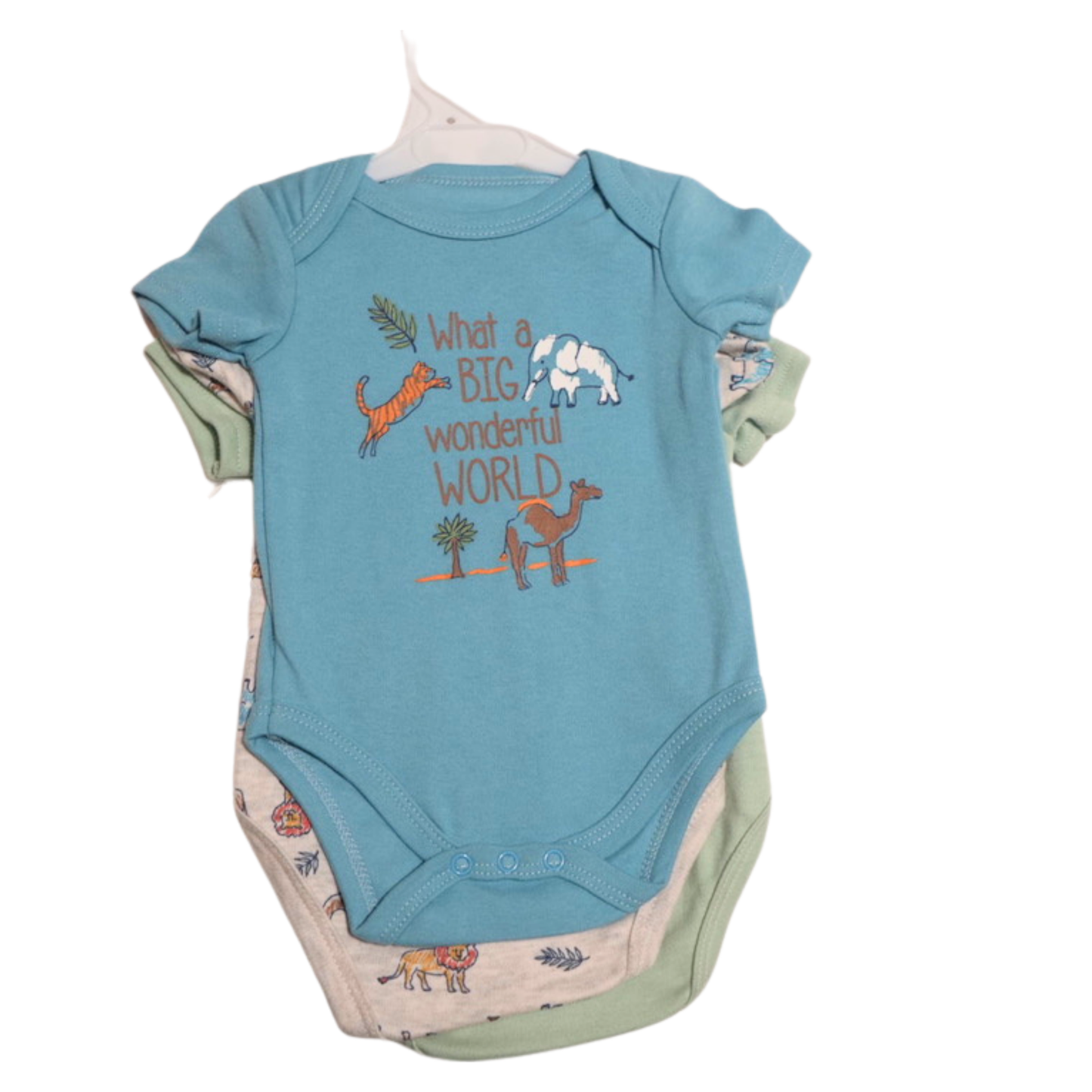 3-Piece Jungle Onesies