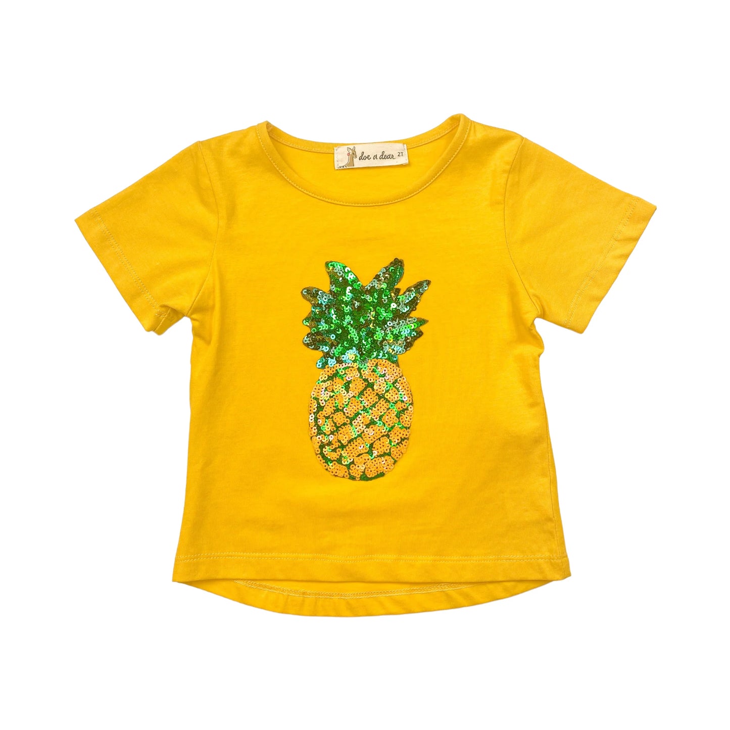 Mustard Pineapple Tee