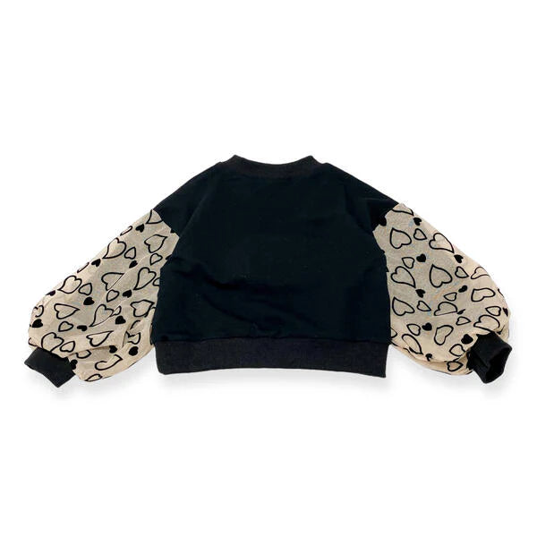 Heart Embellished Mesh Set