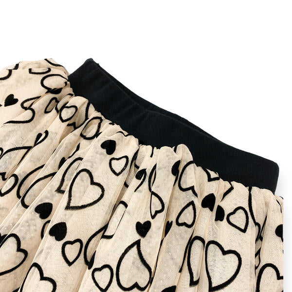 Heart Embellished Mesh Set