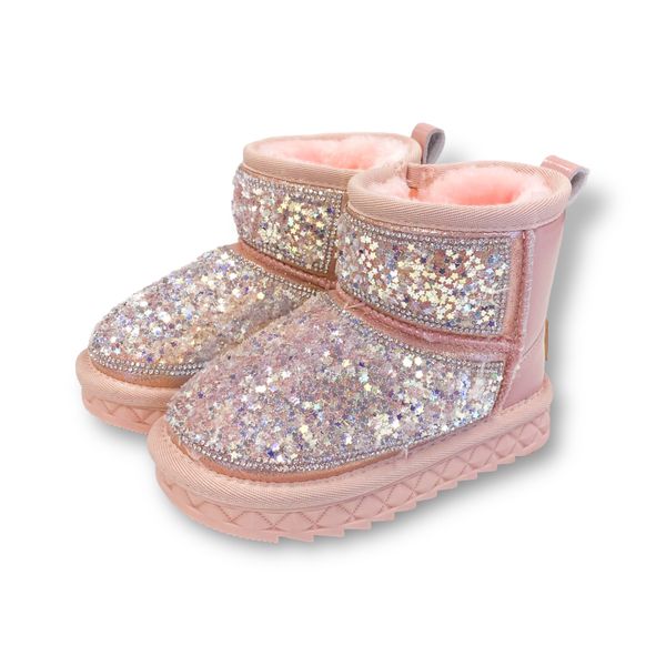 Mini Star Sequin Boots