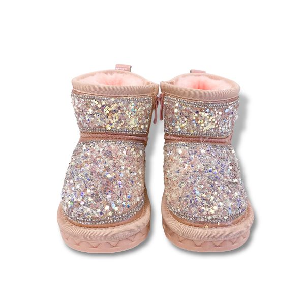 Mini Star Sequin Boots