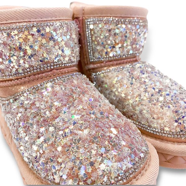 Mini Star Sequin Boots