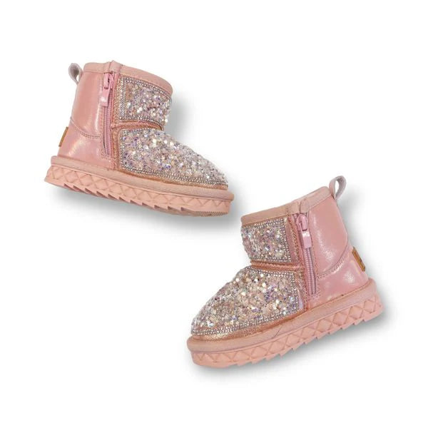 Mini Star Sequin Boots