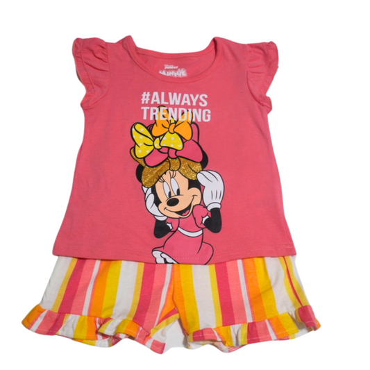 Minnie Mouse 2-Piece Short Set