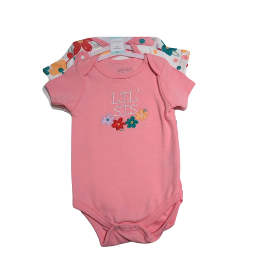 Lil' Sis 3-Pack Onesie