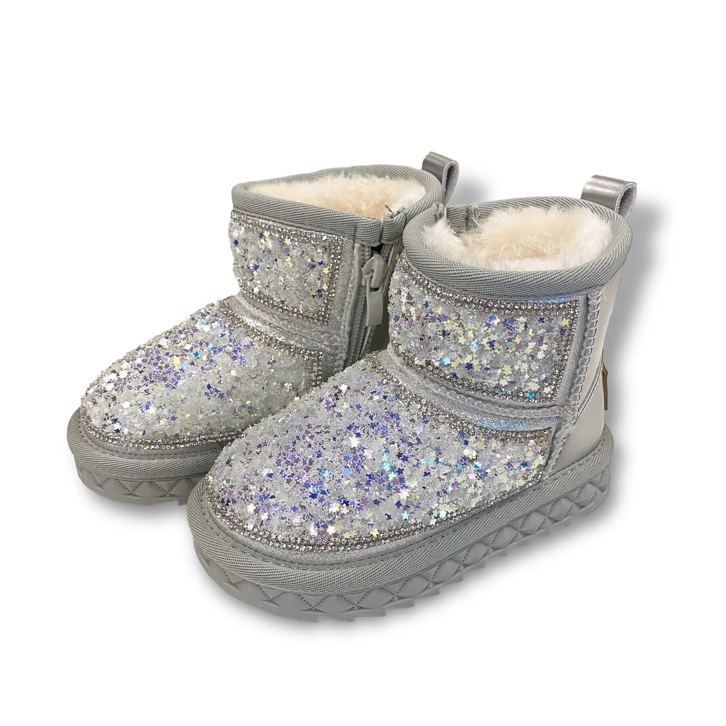 Mini Star Sequin Boots