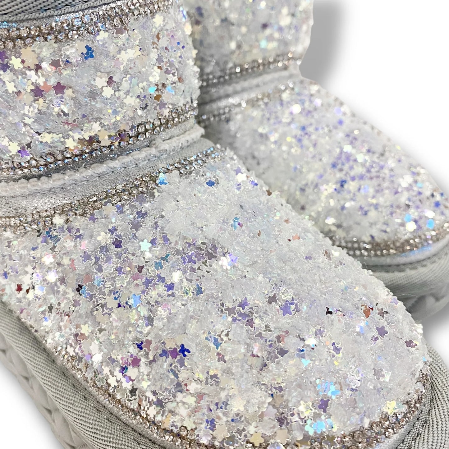 Mini Star Sequin Boots